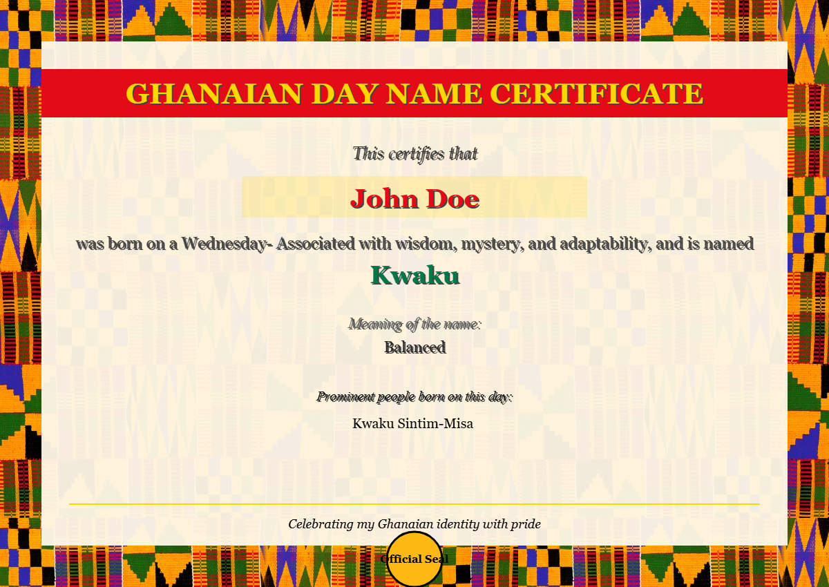 Royal Modern Kente Fabric Style