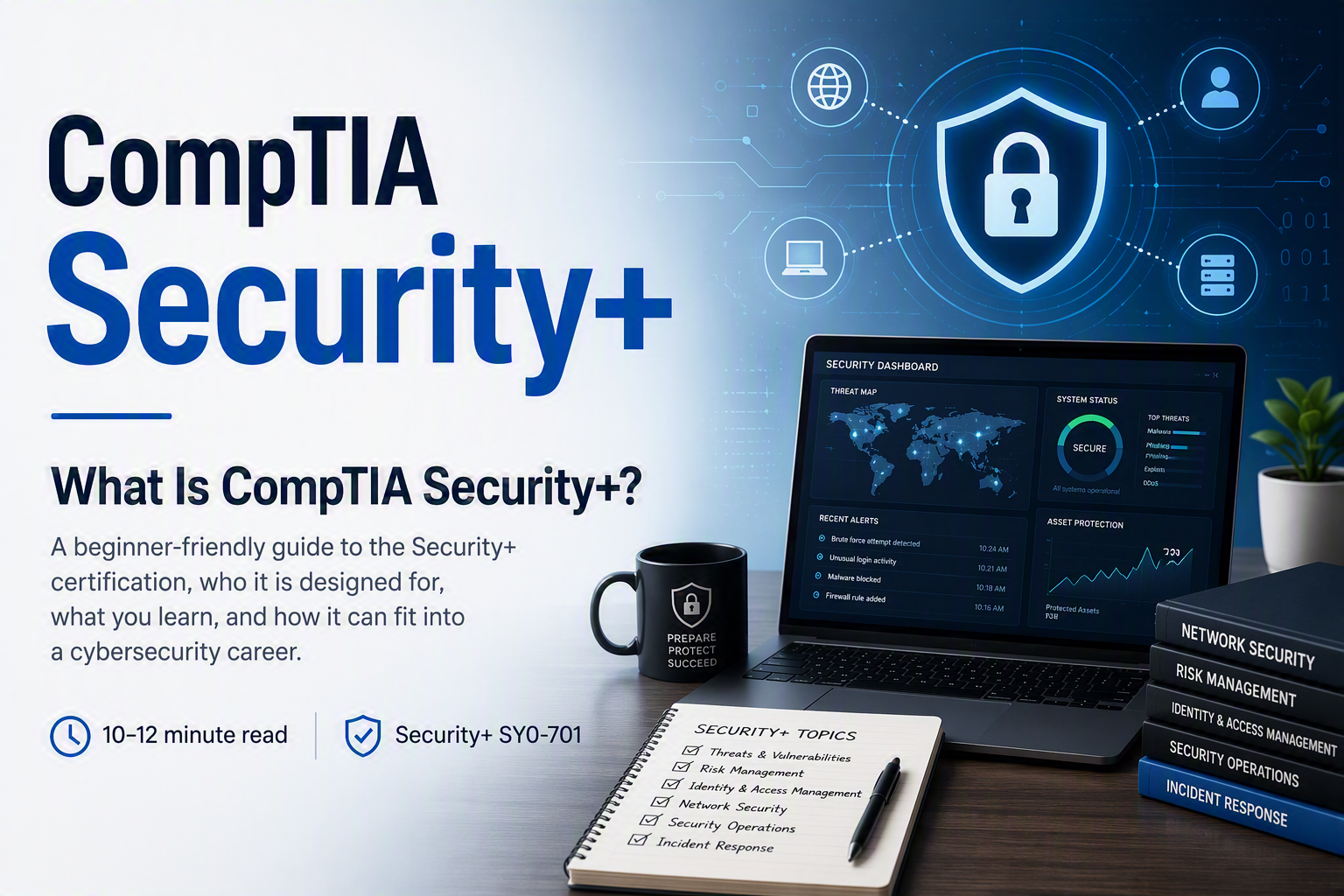 What is CompTIA Security+ certification and what beginners learn